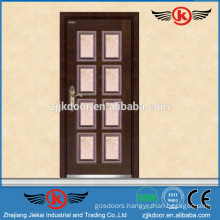 JK-A9022 beautiful design house door/interior steel wooden door/factory entrance door